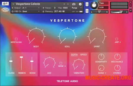 Teletone Audio Vespertone (KONTAKT)