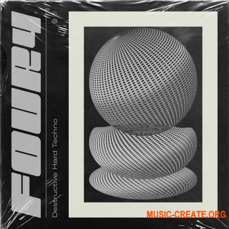 Four4 Destructive Hard Techno (WAV Beatmaker Presets)