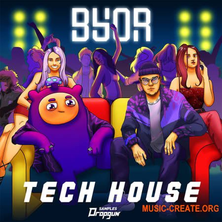 Dropgun Samples BYOR Tech House (WAV Sylenth1 Serum Presets)