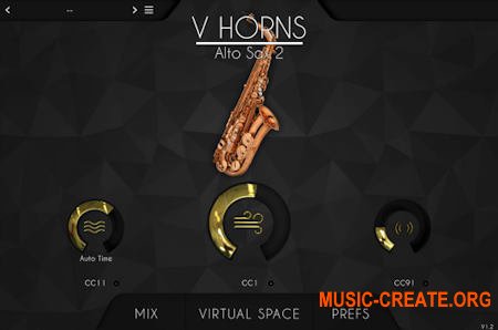 Acousticsamples VHorns Alto Saxophone (SOUNDBANK UVI Workstation)
