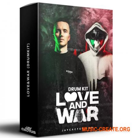 Jay Cactus Love And War Drum Kit (UK Drill and Trap) (WAV)