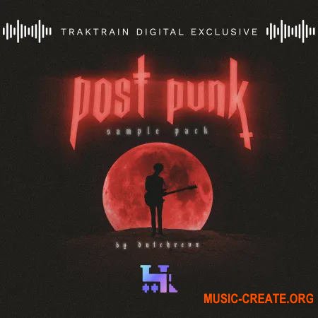 TrakTrain Post-Punk Sample Pack by Dutch Revz (WAV)