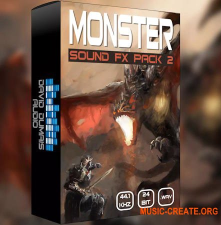 David Dumais Audio Monster Sound FX Pack 2 (WAV)