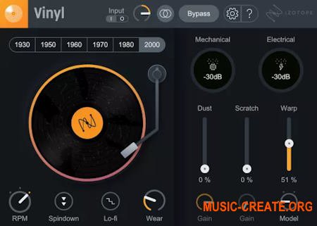 iZotope Vinyl v1.80 (Team R2R) - эффект винила