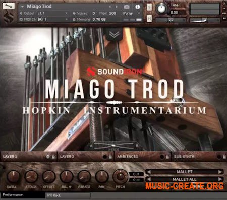 Soundiron Hopkin Instrumentarium Miago Trod (KONTAKT)