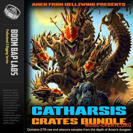 Boom Bap Labs Amen Catharsis Crates Bundle 278 Samples (WAV)