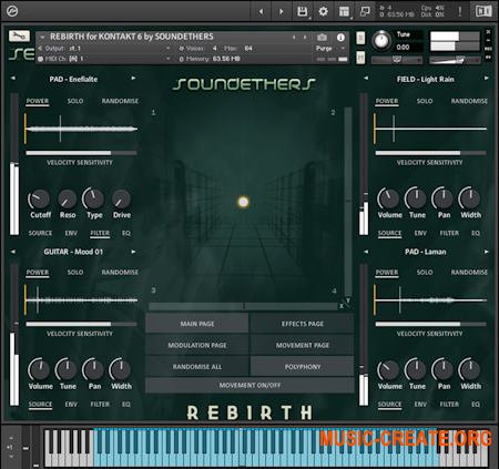 Soundethers Rebirth Ambient Fields (KONTAKT)