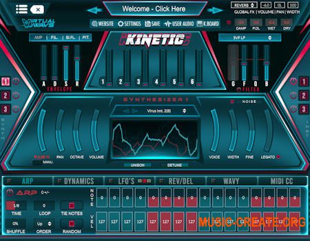 Virtual Wavs Kinetic v1.1.0 VST3 / VST2