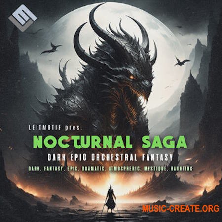 Leitmotif Nocturnal Saga: Dark Epic Orchestral Fantasy (WAV)