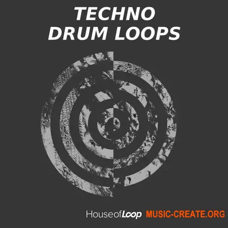 House Of Loop Techno Drum Loops (WAV)