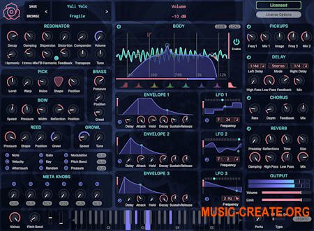 Tracktion Software Outersect Modeler v1.1.1 WIN / U2B Mac (TeamCubeadooby / MORiA)