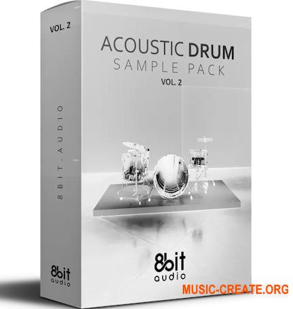 8bit Audio Acoustic Drum Sample Pack Vol. 2 (WAV)
