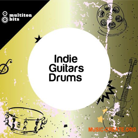 Multiton Bits Indie Guitars Drums (WAV)