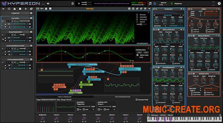 Wavesequencer Hyperion v1.14 WIN OSX (Team R2R) - модульный синтезатор