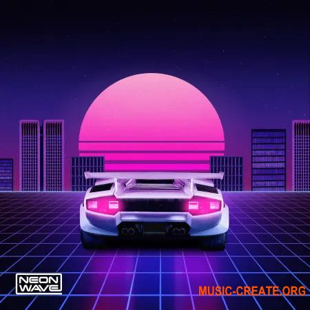 Neon Wave Digi Grid: Outrun Sounds (WAV MiDi Serum Astra)