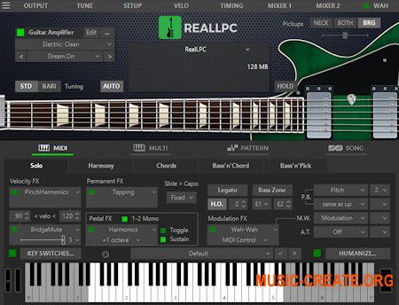MusicLab - RealLPC v6 (Team R2R) - виртуальная гитара vst