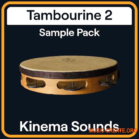 Kinema Sounds Tambourine 2 Retro Tambourine (WAV)