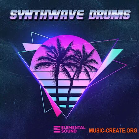 Elemental Sound Synthwave Drums (WAV)