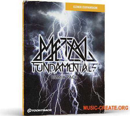 Toontrack Metal Fundamentals EZmix Pack WiN MAC (EZMIX PACK)