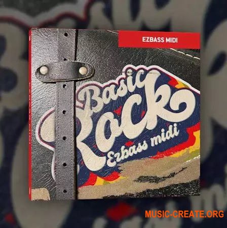 Toontrack Basic Rock EZbass MIDI WiN/OSX (EBX Sound Expansion)