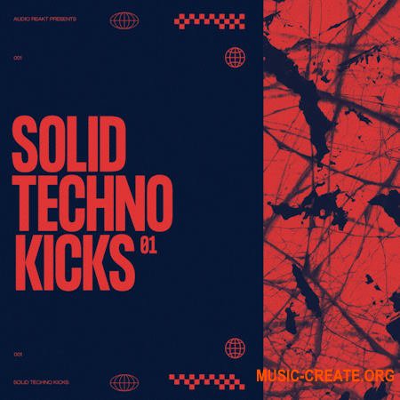 Audioreakt Solid Techno Kicks 01 (WAV)