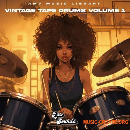 LEX Sounds Vintage Tape Drums Vol. 1 by AMV Music Library (WAV)