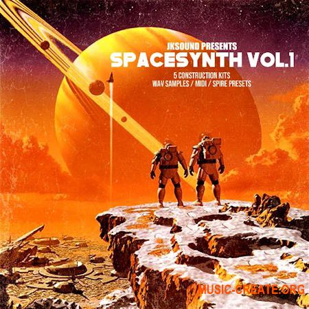 JKSound Spacesynth vol.1 (WAV MIDI SPIRE)