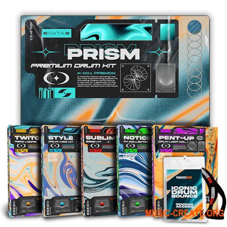ProducerGrind PRISM Premium Drum Kit (WAV MiDi)