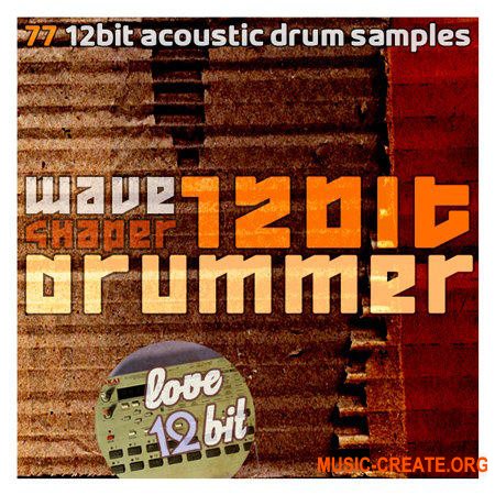 WaveShaper 12BIT DRUMMER (WAV)