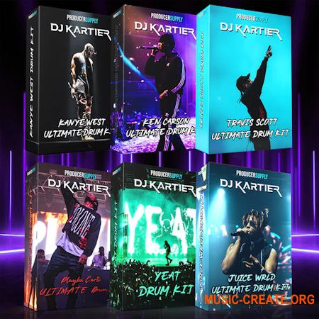 ProducerSupply Hit Artists Ultimate Drum Kit Bundle (WAV MiDi)