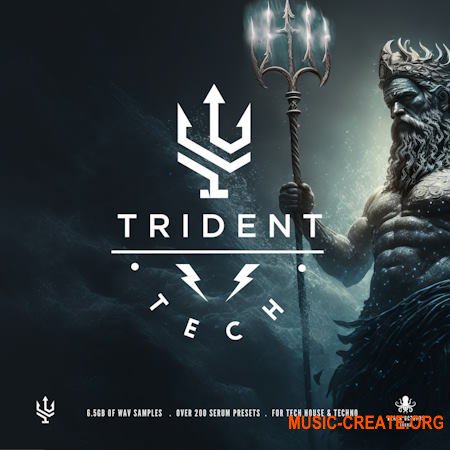 Black Octopus Sound Trident Tech (WAV MiDi Synth Presets)