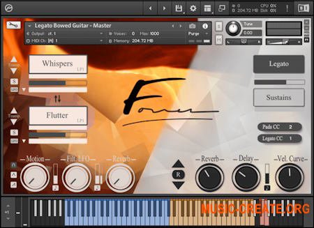 David Forner El Dorado Legato Bowed Guitar (KONTAKT)
