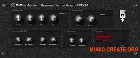 G-Sonique RRTX24 Resonant Techno Reverb v1.0 (Team R2R)