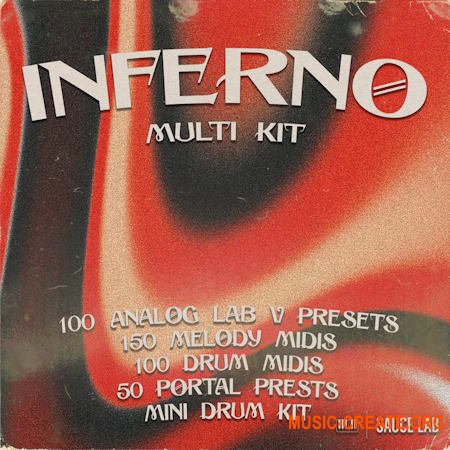 JB Sauced Up Inferno Multi Kit (WAV MiDi Portal and Analog Lab V Presets)