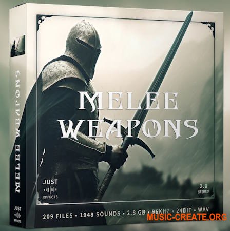 Just Sound Effects Melee Weapons (WAV)