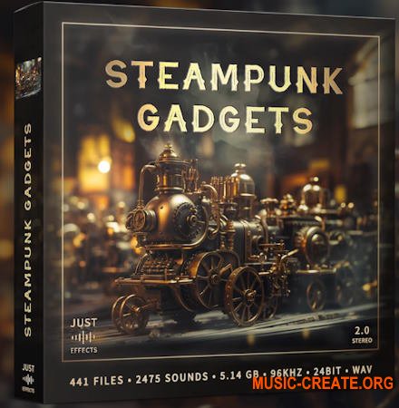 Just Sound Effects Steampunk Gadgets (WAV)