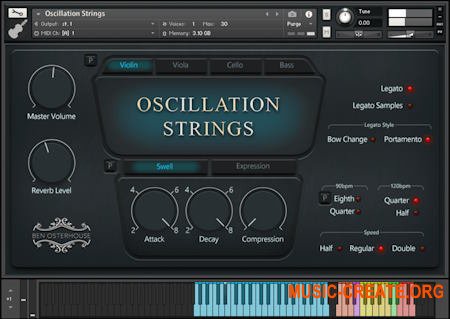 Ben Osterhouse Oscillation Strings v1.1 (KONTAKT)