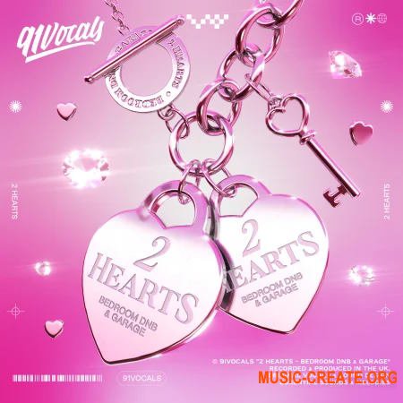 91Vocals 2 Hearts - Bedroom DnB and Garage (WAV)
