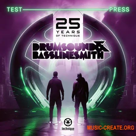 Test Press 25 Years of Technique Recordings - Drumsound and Bassline Smith Serum Preset Pack (WAV MiDi Serum)