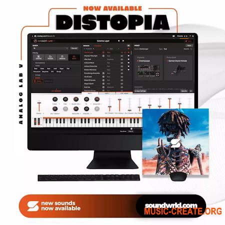 Soundwrld Dystopia (Analog Lab V Bank + One Shot Kit)