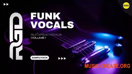 RAGGED Funk Guitar Riffs and Dirty EDM Vocals (WAV)
