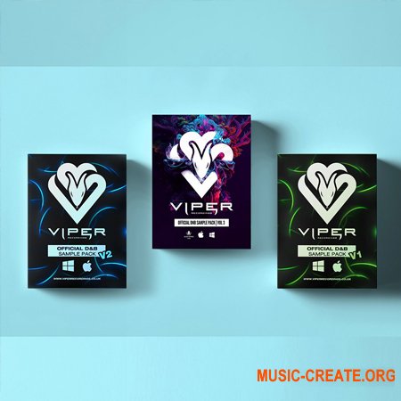 Viper presents Viper Sample Pack Bundle (v1, v2, v3) (WAV)