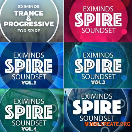 Innovation Sounds Ultimate 6 in 1 Spire Presets (WAV, MIDI, FL STUDIO, SPIRE PRESETS)