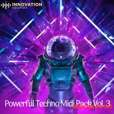 Innovation Sounds Powerful Techno Midi Pack Vol. 3 (WAV, MIDI)