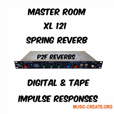 PastToFutureReverbs Master Room XL 121 Spring Reverb! Impulse Responses (IRs) (WAV, AiFF)
