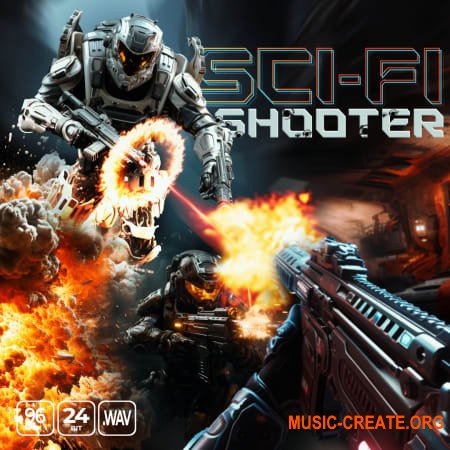 Epic Stock Media Scifi Shooter Game
