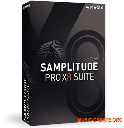 MAGIX Samplitude Pro X8 Suite 19.1.4.23433 (x64) Multilingual - виртуальная студия