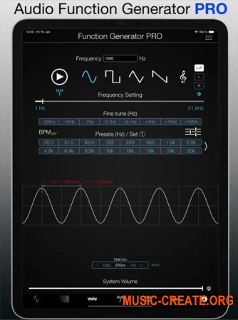 Audio Function Generator PRO v7scr1