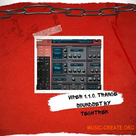 TechTrek Viper 1.1.0. Trance Soundset FXB FXP