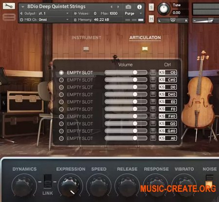 8Dio Deep Quintet Strings scr1